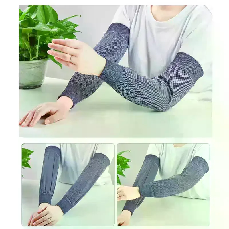 Summer Cooling Arm Sleeves Sun UV Protection Hand Cover Arm Warmers Running Fishing Cycling Basketball Sunscreen Sports Sleeve
