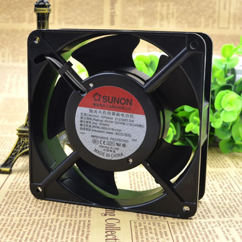 d 1PCS For SUNON DP200A 2123XBL.GN | 120×120×38mm AC220V 0.14A 12CM Compatible With Axial Fan
