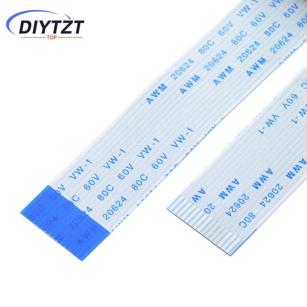 DIYTZT 15 Pin Ribbon Flex CSI Cable with 10cm 20cm 30cm 40cm 50cm 60cm Length for Raspberry Pi 3 Model B+ / 3 / 2 Camera - Image 6