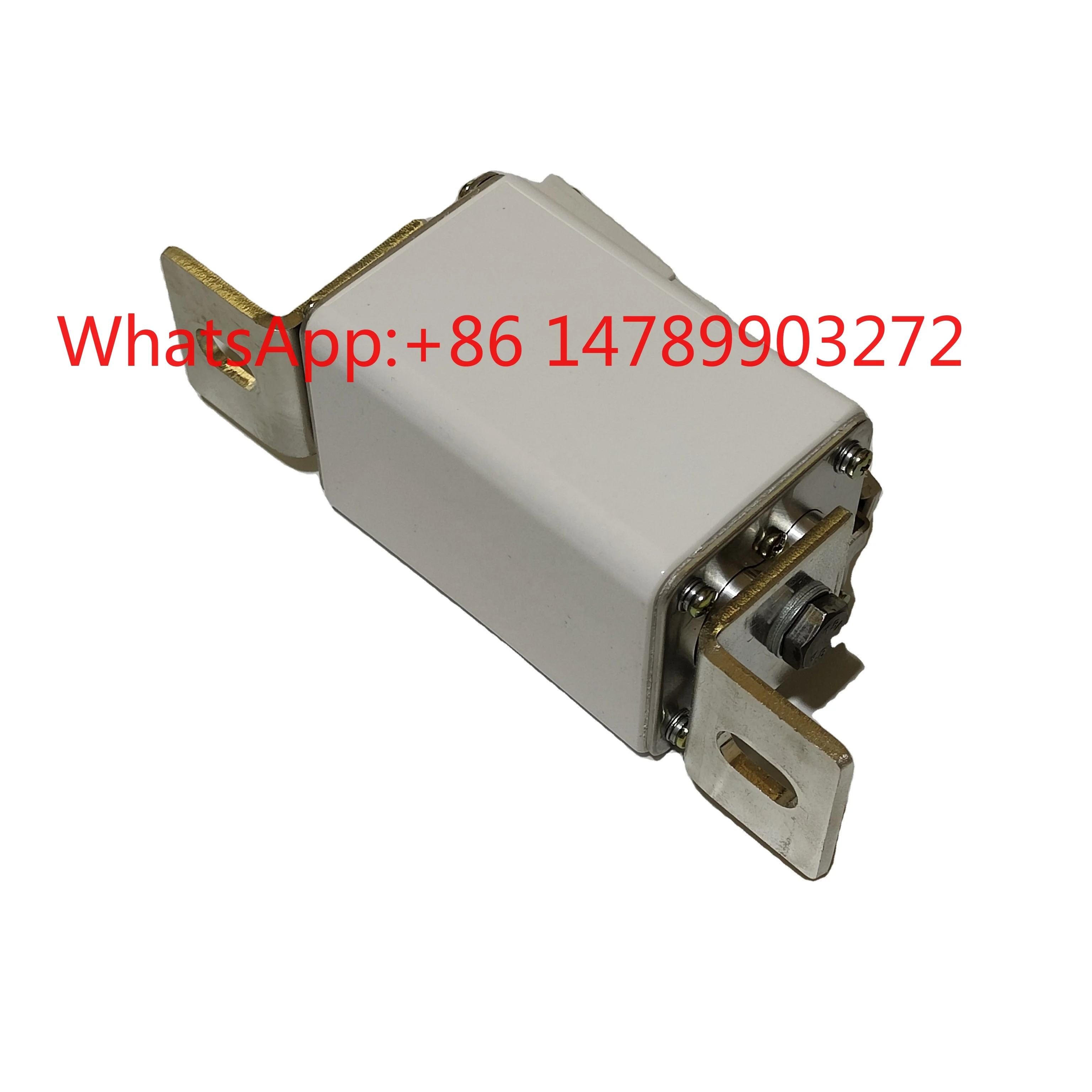 Industrial 600V 3-pole indicating ceramic fast fuse 100A short circuit overcurrent protection