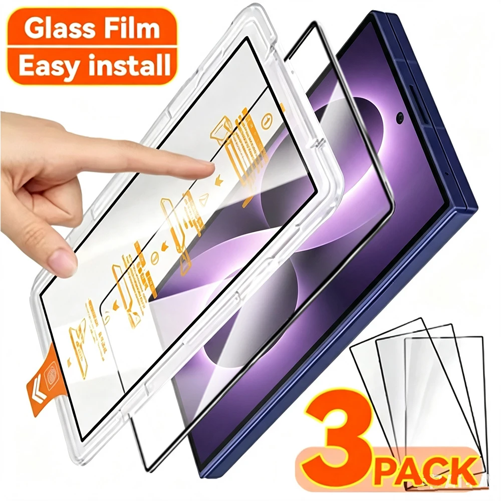 1/2/3Pcs Outer Tempered Glass Films for Z Fold 8 Wide HD Clear Easy Install Screen Protectors for Samsung Galaxy Z Fold 8 Ultra