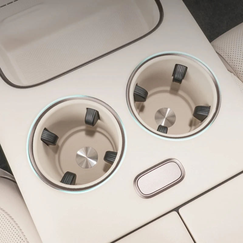 For Ideal Lixiang i6 i8 Central Control Water Cup Pad Silicone Mat Shock Absorption Anti-Skid Car Interior Modified Accessories