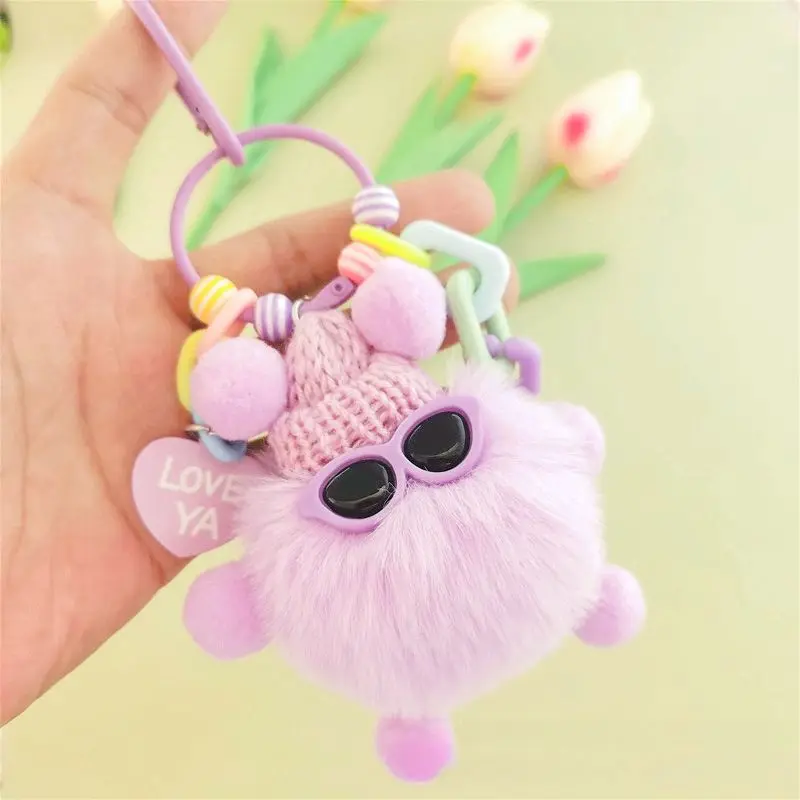 

Kawaii Anime Colorful Chain Plush Cartoon Fairy Pendant, Cute Gift Doll, Mobile Phone, Schoolbag Pendant, Keychain Pendant