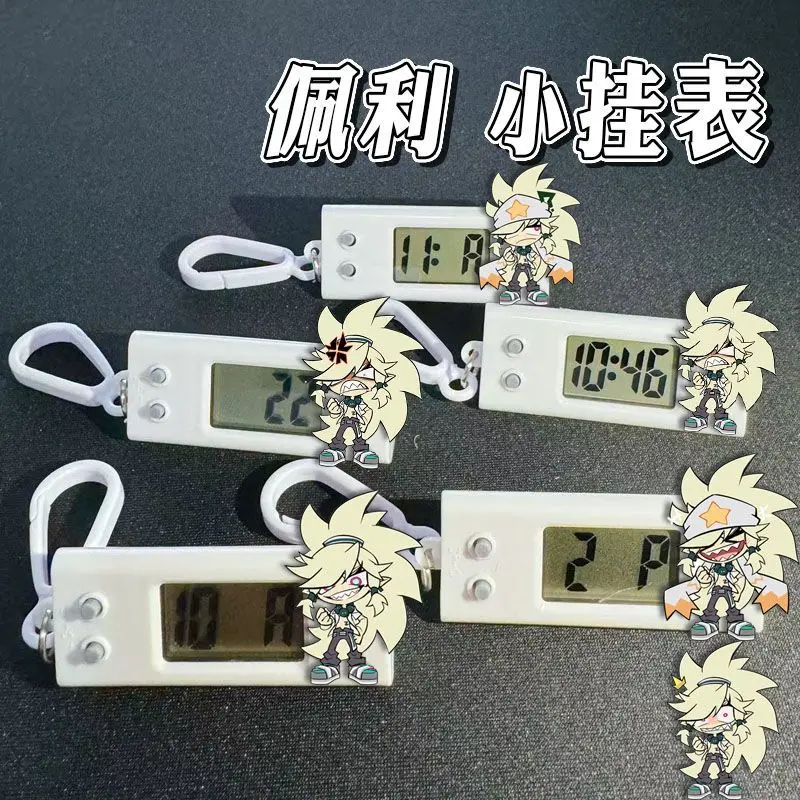 

Электронные настенные часы AOTU Pelley в стиле аниме, бесшумные, для студентов на экзамены, изысканный двухмерный кулон для школьной сумки, рождественский подарок
