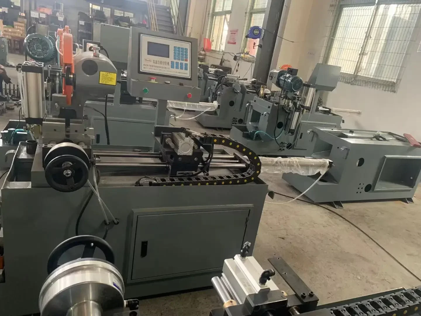 Nick Automatic CNC Pipe and Tube Cutting Machine MC315SL SS CS Metal Cutting Machine