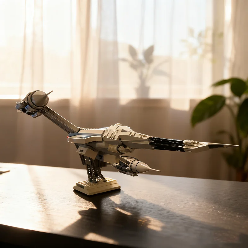 

2281 шт. MOC UCS Мандалорец N 1 Модель Starfighter Строительные блоки Сборка игрушек DIY Творческое образование Рождественские подарки на день рождения