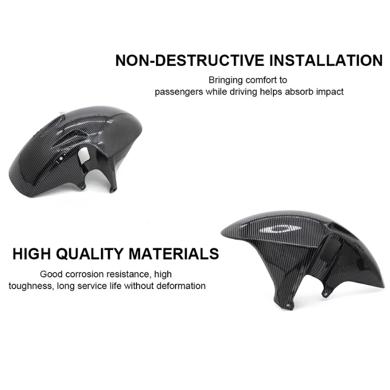 Motorcycle Front Tire Fender Mudguard Fairing For Honda CBR900RR CBR929 CBR954 VTR100 ABS Carbon Paint Mud Guard Splash Guard