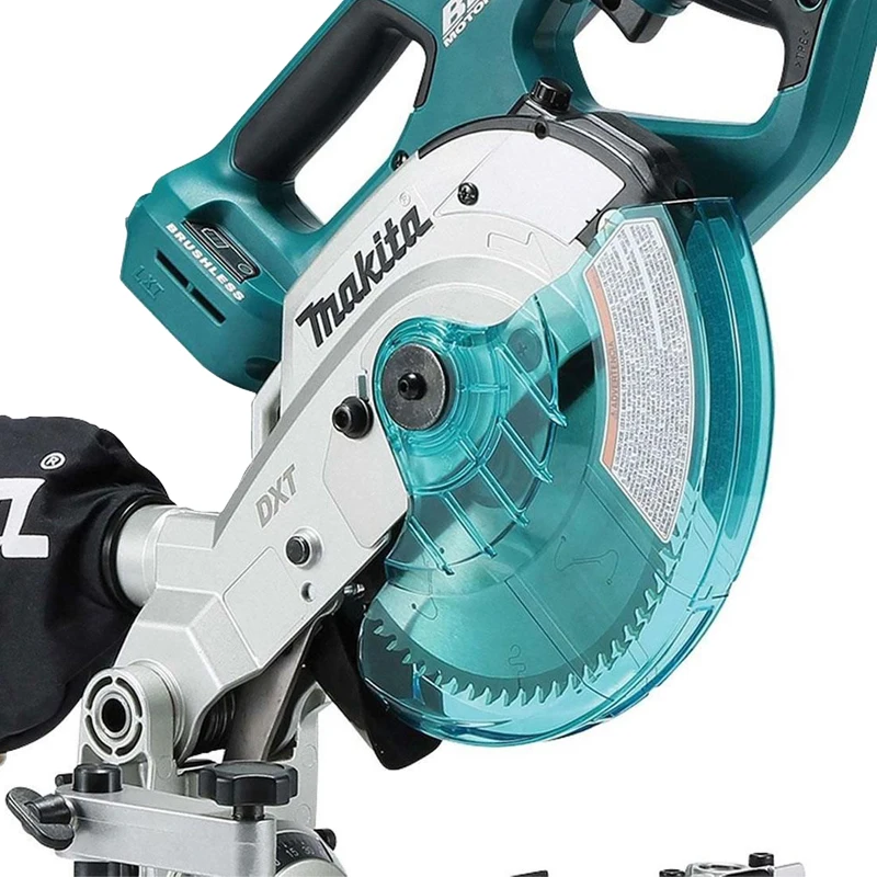 Makita DLS600Z 18V LXT Compact Brushless Cordless 165mm Mitre Saw High Cutting Performance Automatic Torque Drive Power Tool