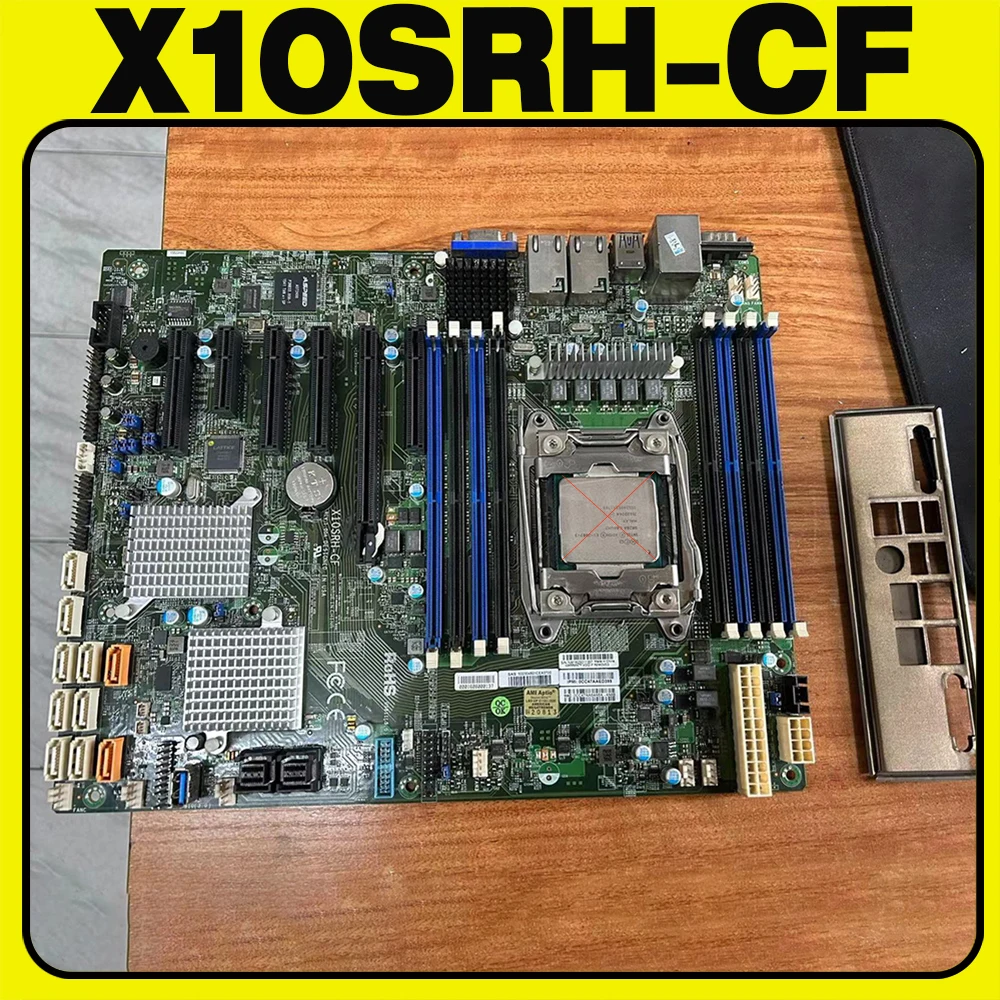 

Серверная материнская плата X10SRH-CF LGA2011 DDR4 ECC E5-1600/2600 V3/V4 Семейный процессор для Supermicro