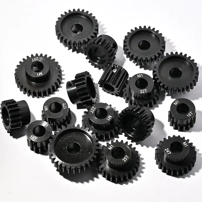 

Gear M1 8mm 14-20T 21T-25T 26T-30T Pinion Motor Gear for 1/5，1/6，1/7，1/8 Trsx ARRMA 4WD Outcast 8S EXBRC Car Motor Shaft