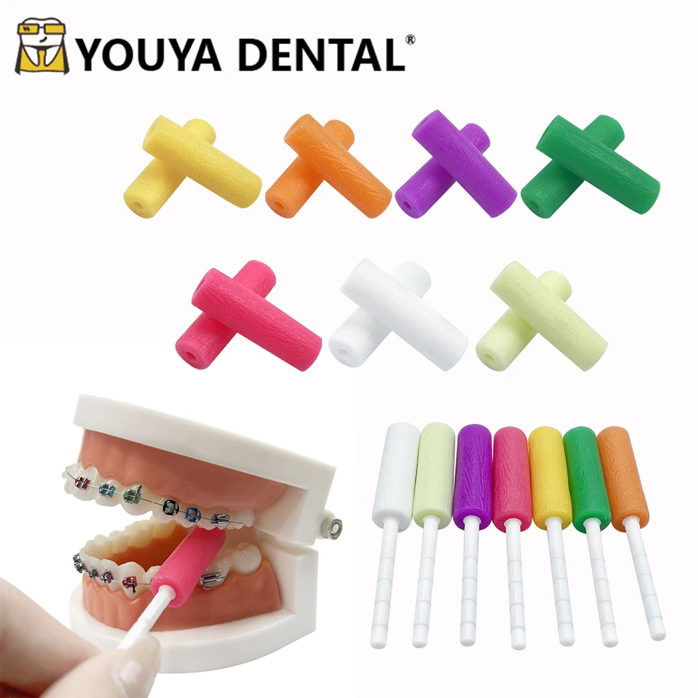 

2 пары стоматологических палочек, ортодонтические выравниватели прикусов, жевательные невидимые фиксаторы, силиконовые зубные палочки, выравниватели зубов, фруктовые вкусы