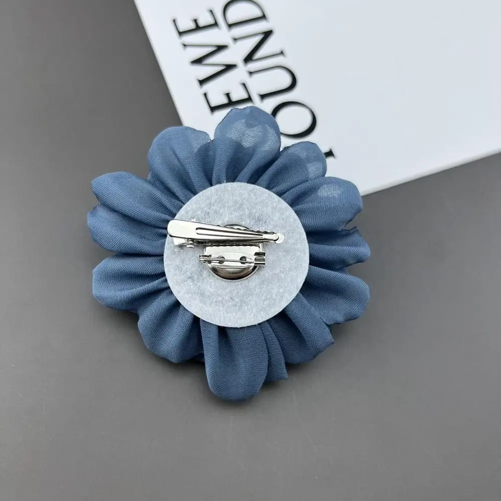 Gifts Multi-layer Large Flower Brooch Fabric Handmade Collar Flower Jewelry Accessories Suit Sweater Coat Brooches Party