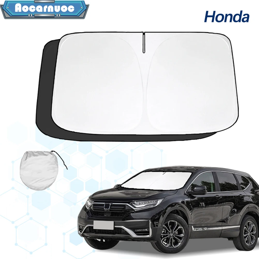 

1pcs Car Windshield Sunshade For Honda CR-V CRV 1995-2020 2021 2022 2023 2024 2025 Sun Visor Interior Protector Accessories