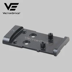 Vector Optics MOS To MAG RMS Footprint Pistol Red Dot Steel Adapter