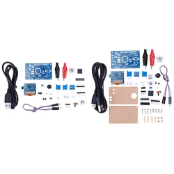 Mini DOS LCD Digital Oscilloscope Kit STC8K8A Single Chip Oscilloscope Kit Microcomputer Electronic Welding Training