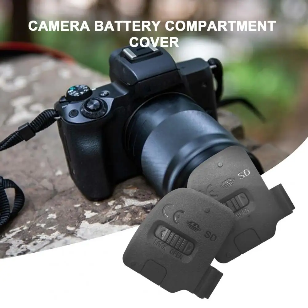 

Battery Bin Door Compact Wear-resistant Plastic Repairing Replacement Camera Battery Bin Cover