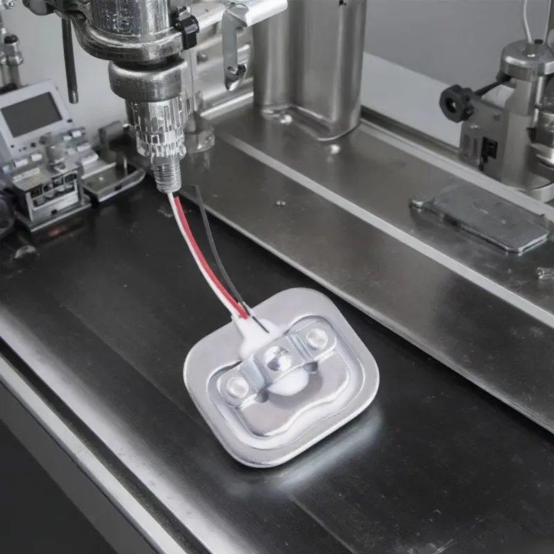4Pcs Half Bridge 3-Wire Load Cell, 50kg 110lb Weight Sensor, Electronic Scale Weighing Sensor for Weight Measurement