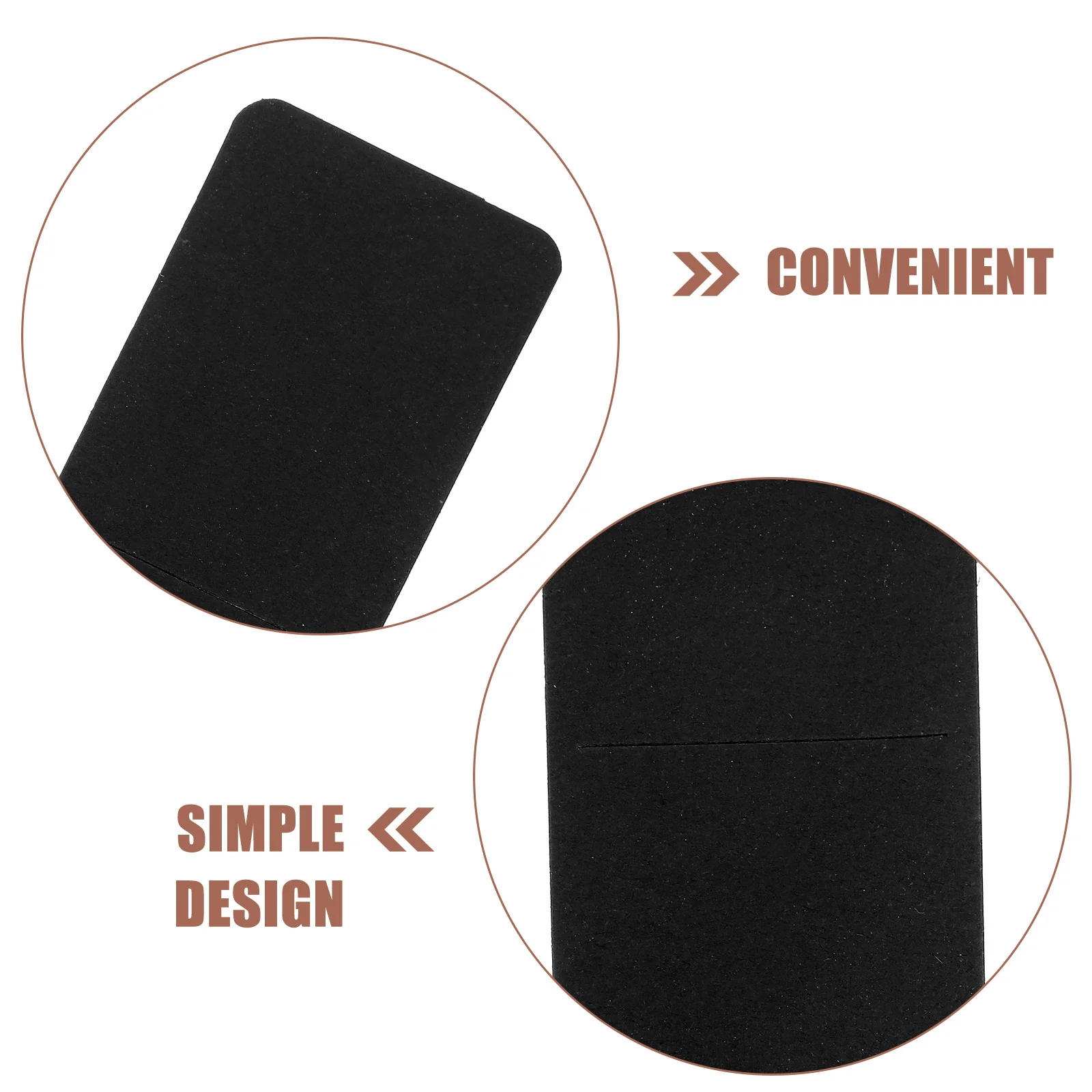 

50pcs Bookmarks Sleeves Creative Holder Retro Diy Bookmark Crafts Office Supplies Vintage Bookmark Display Cards Student