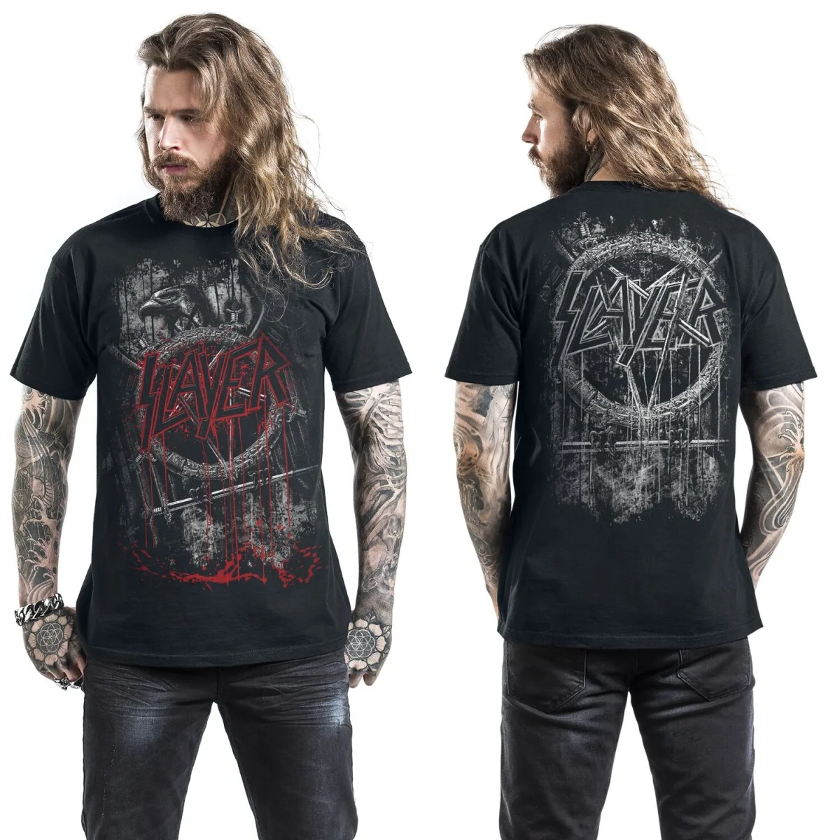 New Slayer Graphic Cotton T-shirt Unisex Summer Short Sleeve Fashion Brand Tee Luxury Casual Vintage Tees