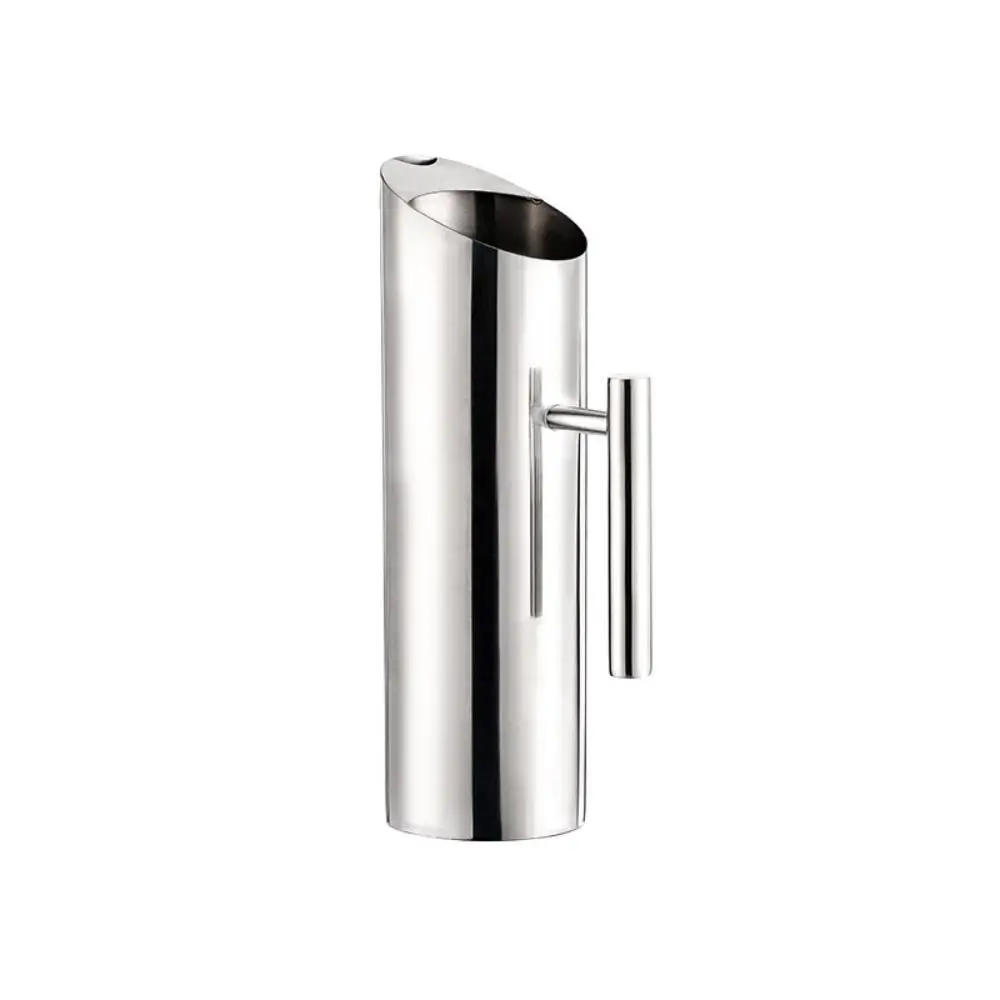 

Coffee Jug 1/1.5/2L Stainless Steel Water Jug Large Capacity Straight Cold Kettle Splash Proof Silver/gold Pitcher Wine