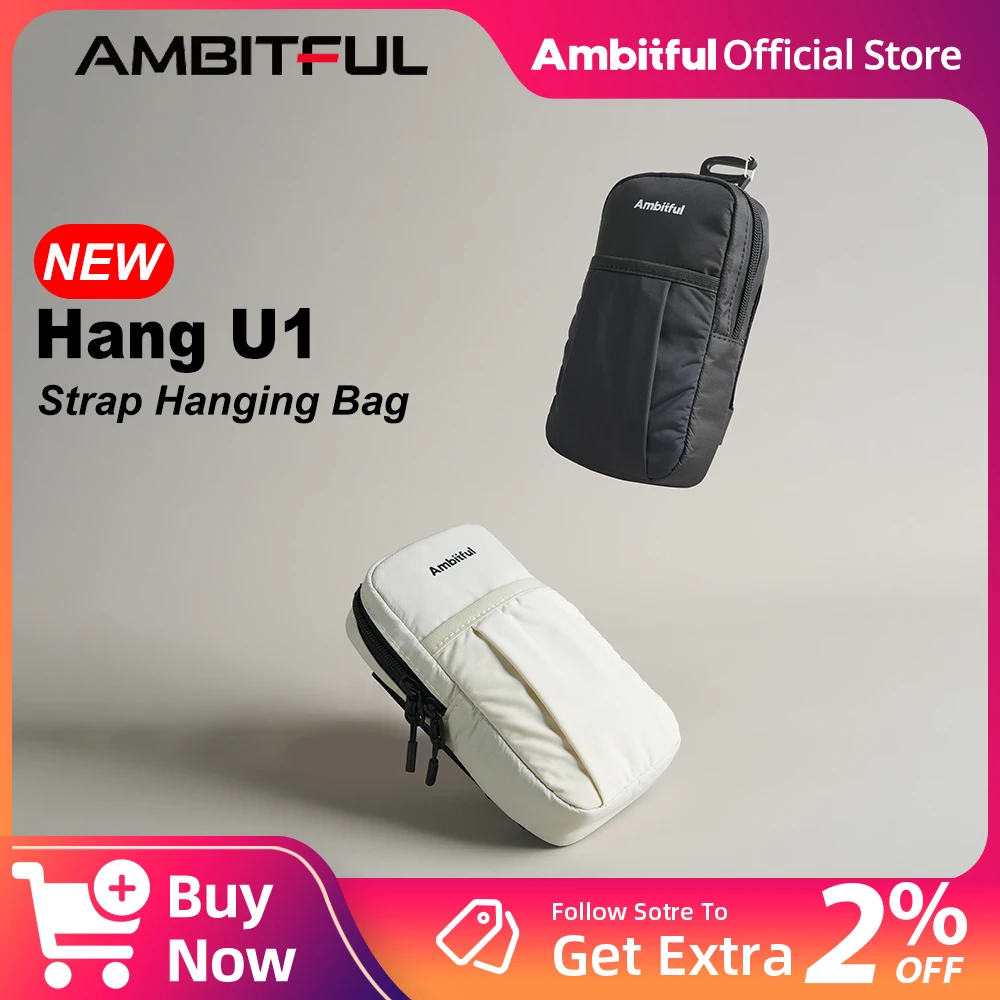 

Ambitful Hang U1 Shoulder Strap Hanging Bag For Sports Camera Phone Photography Accessories