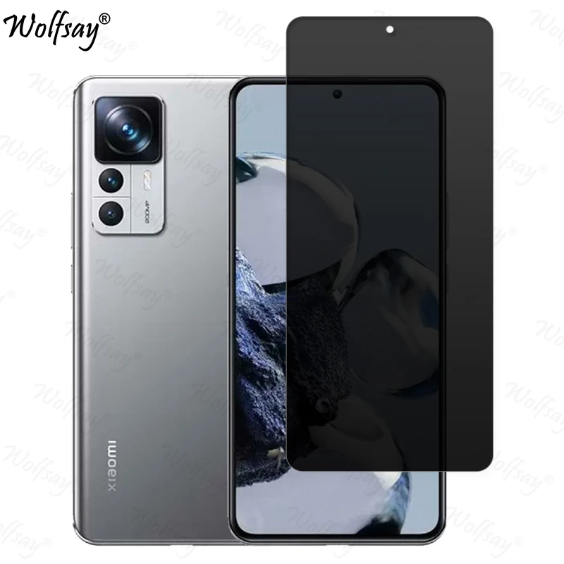 Privacy Screen Protector For Xiaomi 12T Pro Anti-Spy Tempered Glass Xiaomi 12T 12 T Pro Camera Glass For Xiaomi 12T Pro Glass