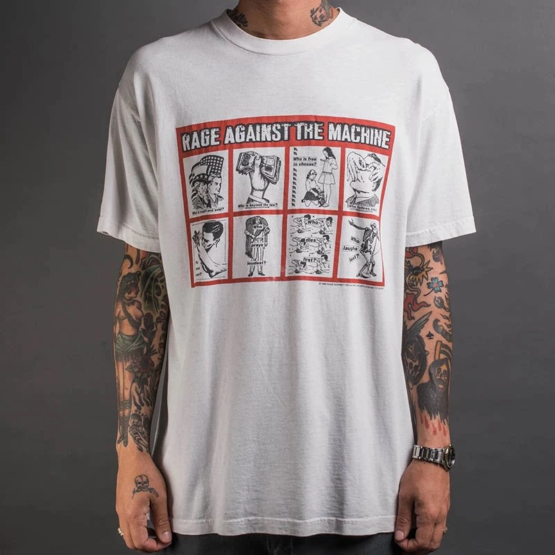 Rage Against The Machine, A Brand of Rock Casual T-shirts and Luxury Bands for Both Men and Women Top 2026