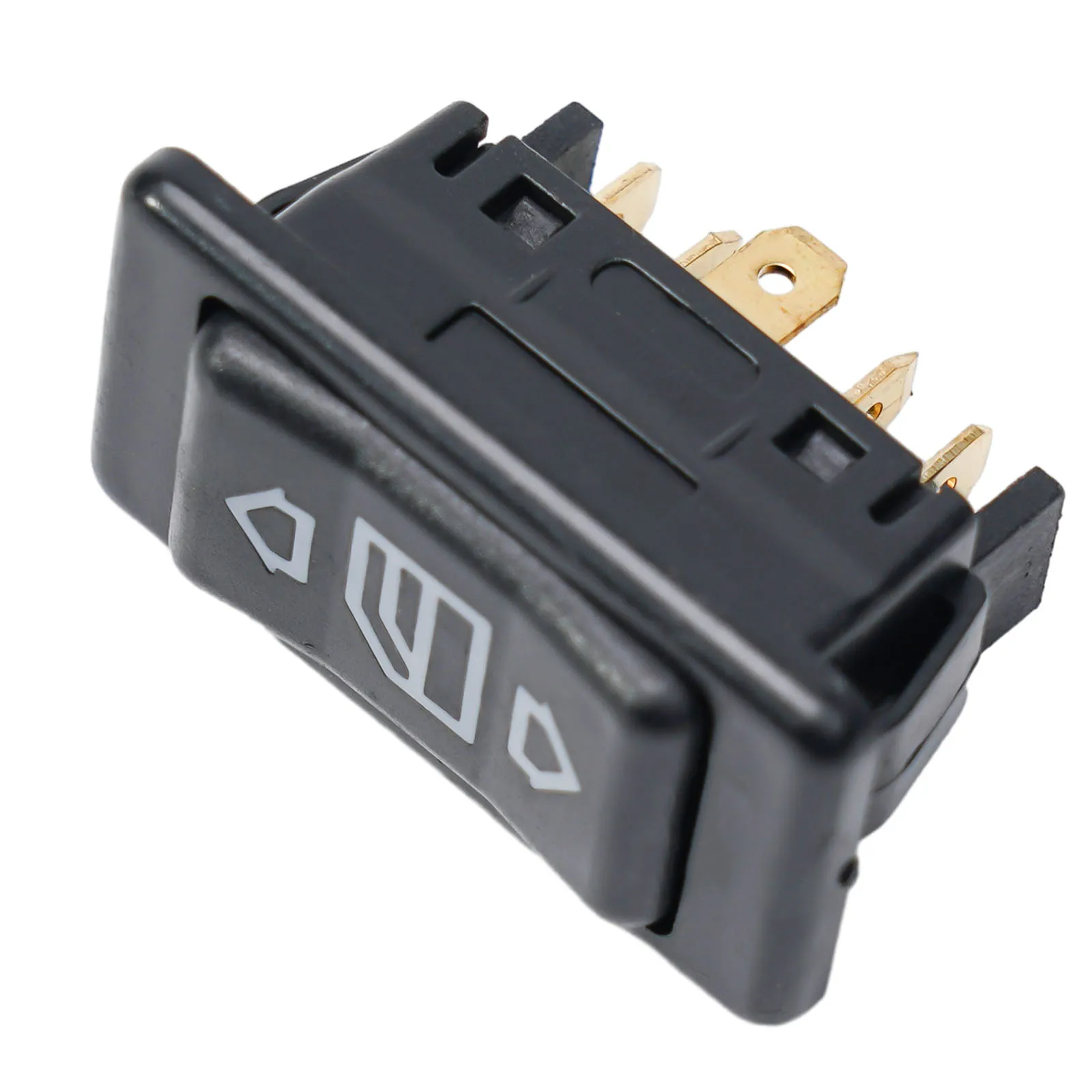 Car 6-pin Car Glass Lifterrr Switchhh Electriccc Power Switch Button 12/24V 10A ON/OFF Glass Lifter Switch Accessories
