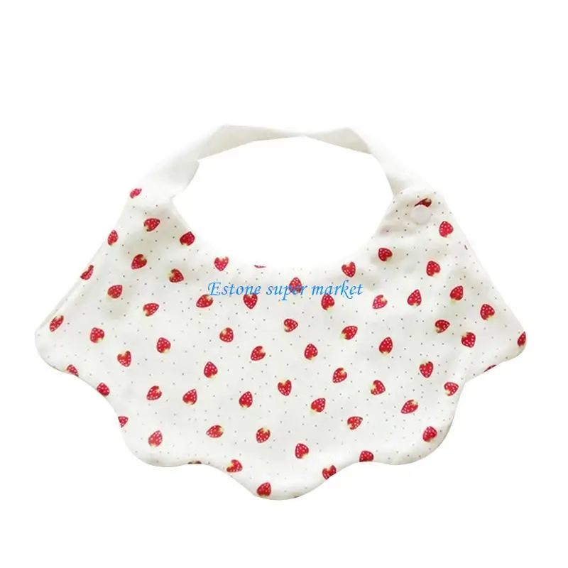 Рисунок 4 - 090b Baby Bib Cartoon Chlower Cherry