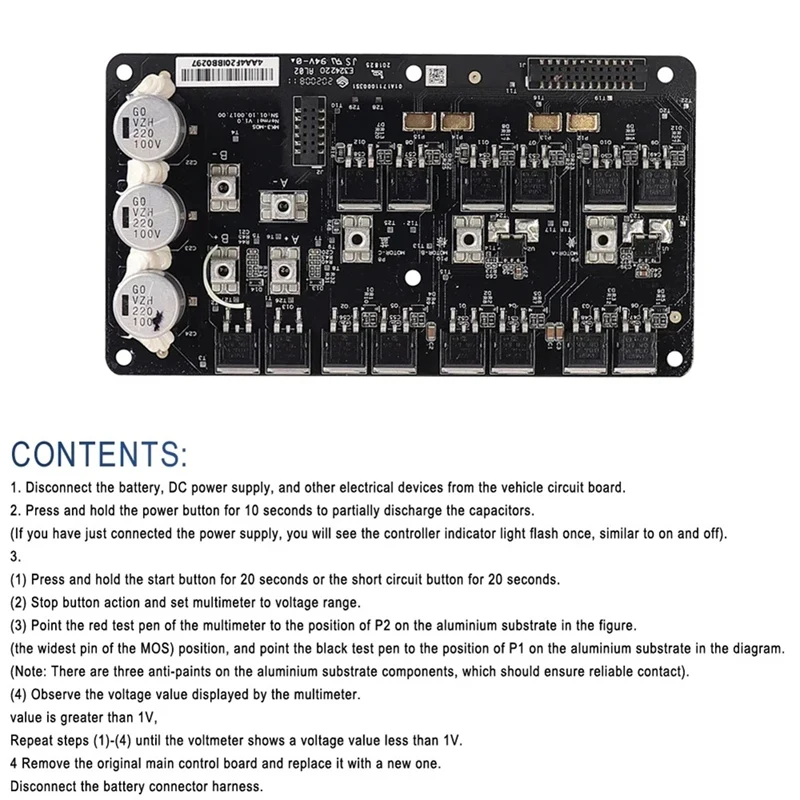 MOS Aluminum Substrate Execution Control Board for Z6 Z8 Z10 Electric Single Wheel Balance Car Self-Balancing-BCBW