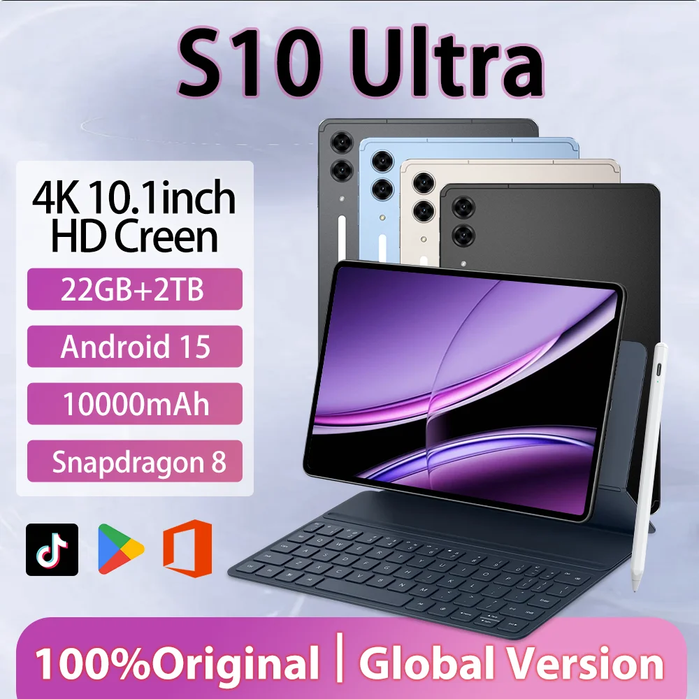�y�Z�[�����zNEW Tab S10 Ultra �O���[�o���� 10.1�C���` �^�u���b�gPC 22GB+2TB Android 15 ���� 5G Snapdragon8 WiFi �f���A��SIM 10000mAh �X�}�[�g