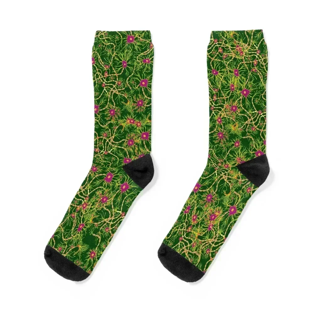 

Neurons (green) Socks christmas gift man cycling Wholesale Boy Socks Women's