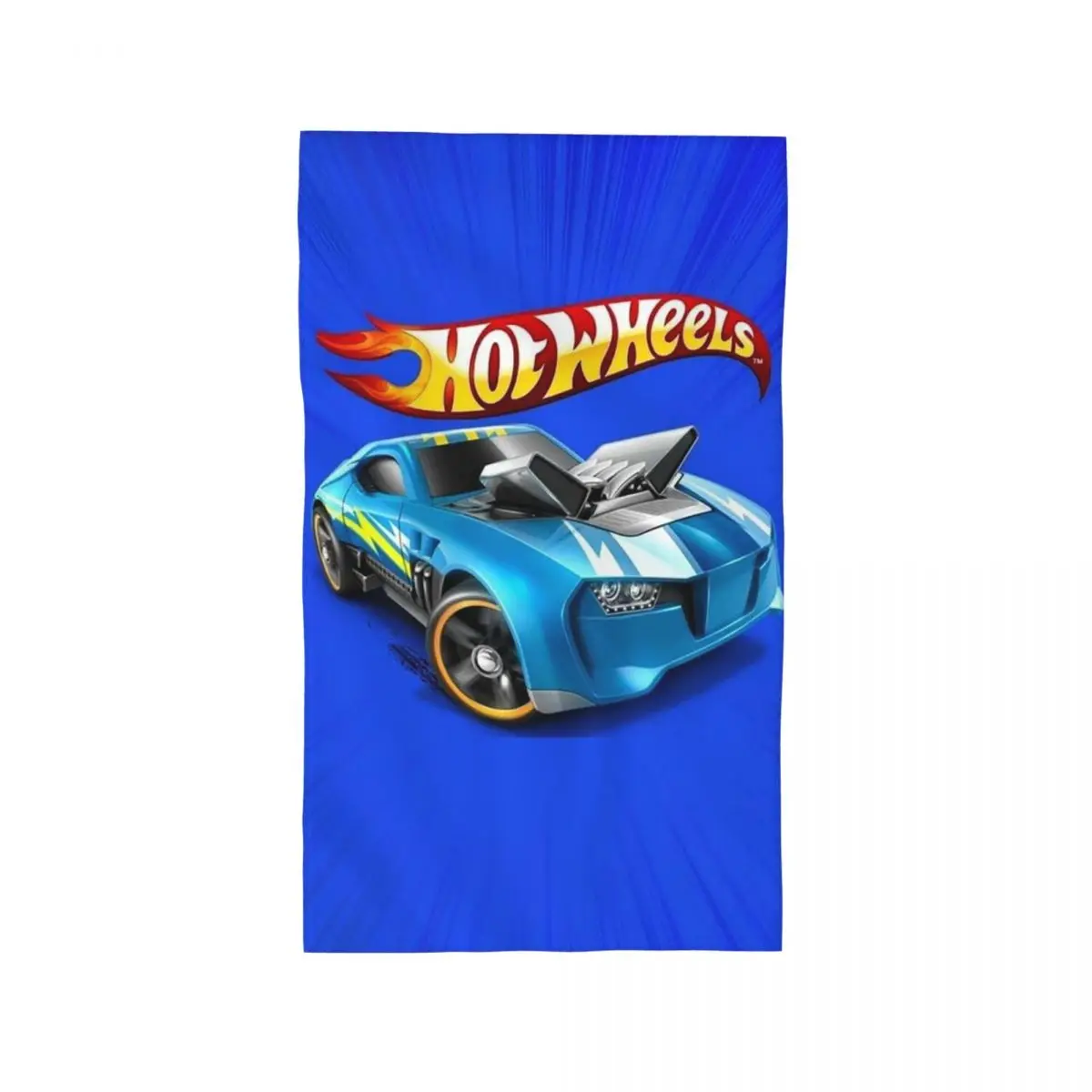 Custom Hot Wheels Race Soft Face Towel Quick Dry Pool Bath Cotton Towels Breathable