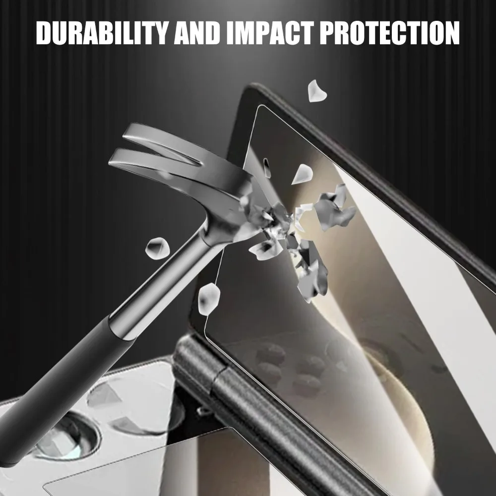 4IN1 for AYN THOR HD Clear Tempered Glass Screen Protectors Anti-scratch Protective Films Game Console Handheld Glass Protectors