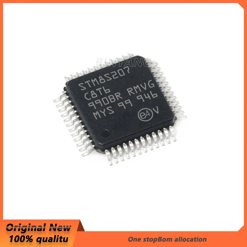 1-10PCS Original NEW STM8S207C8T6 STM8S207 QFP-48 IC MCU