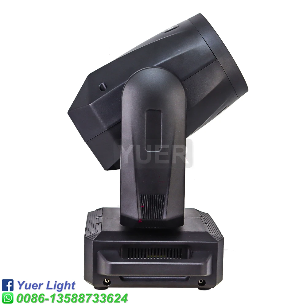 Imagem -04 - Led Ring Beam Spot Moving Head Light 18 Prisma Rotativo Efeito Arco-íris Disco Party Club Luzes do Palco Dmx512 200w