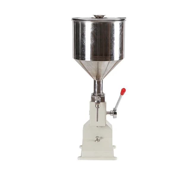 Desktop Stainless Steel Manual Small Filling Machine/cosmetic Cream Paste and Liquid Bottle Filling Machine