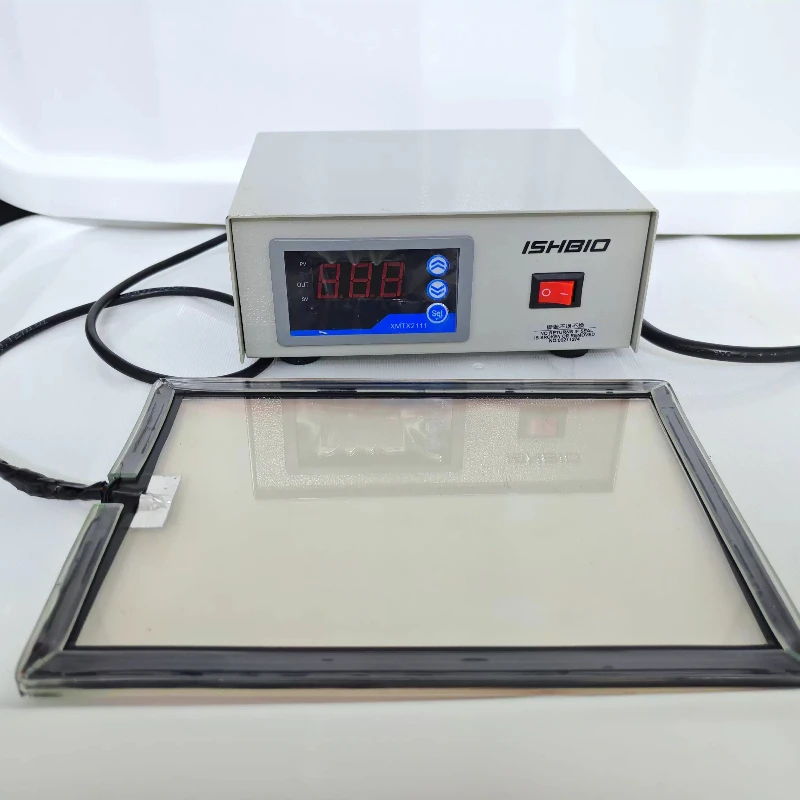

Transparent constant temperature heating table for CYL microscope, transparent glass heating table