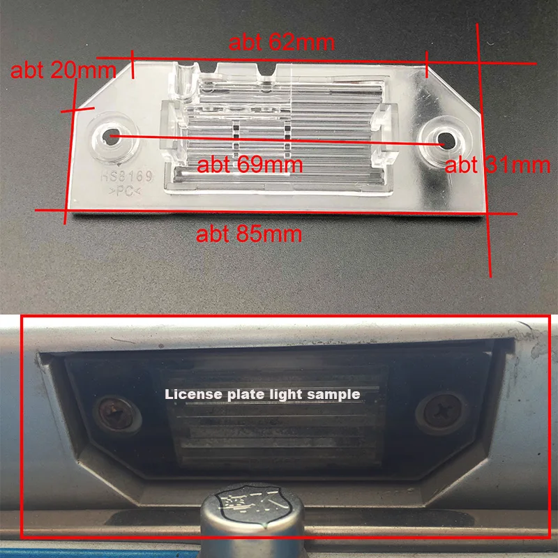 Car Rear View Camera For Ford C-Max S-Max Fiesta Focus 2 3 Sedan 2008-2012 Mondeo 2000-2007 CCD Reversing Camera