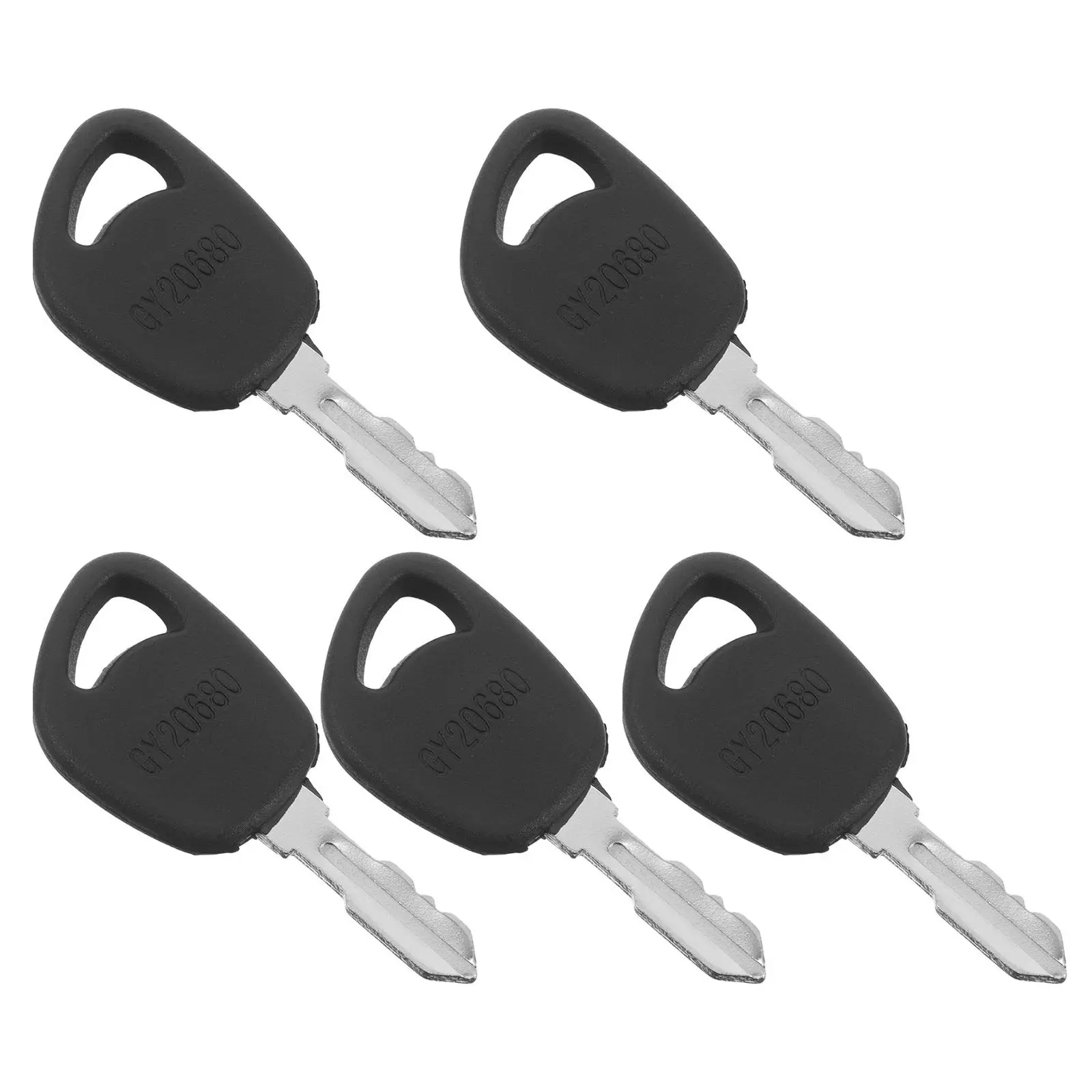 5Pcs Riding Lawn Tractor Ignition Keys Replacement Metal Switch Key for Mower Lawn Equipment Accessories Replacement Key