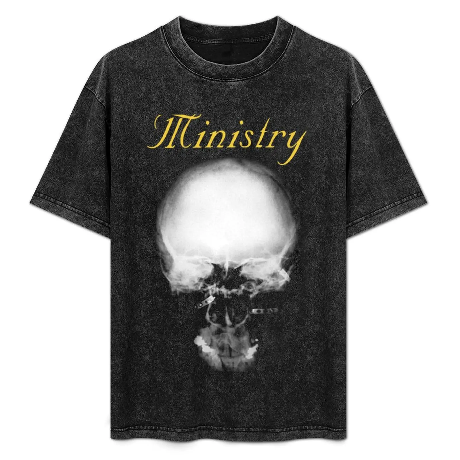 

MINISTRY BAND T-Shirt anime figures Funny t-shirt heavy weight t shirts for men