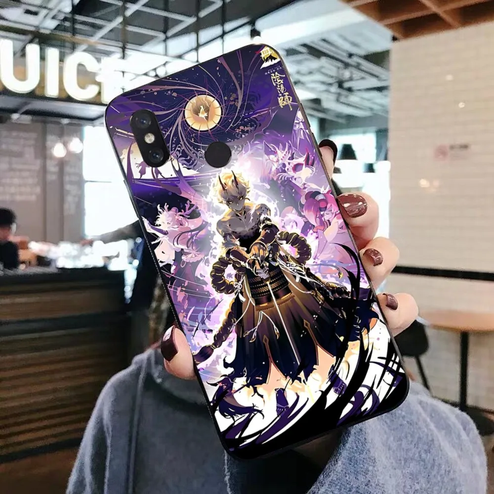 Cartoon Onmyoji Phone Case For Xiaomi Mi 5X 8 9 10 11 12 lite pro 10T PocoX3pro PocoM3 Note 10 pro lite