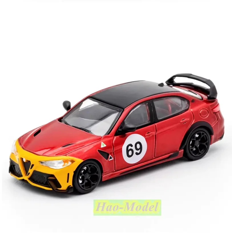 

DCT 1:64 для Alfa Romeo Juliet GTAm, литая под давлением модель автомобиля из сплава металла, игрушки для мальчиков, подарки на день рождения, хобби, дисплей, украшения, имитация