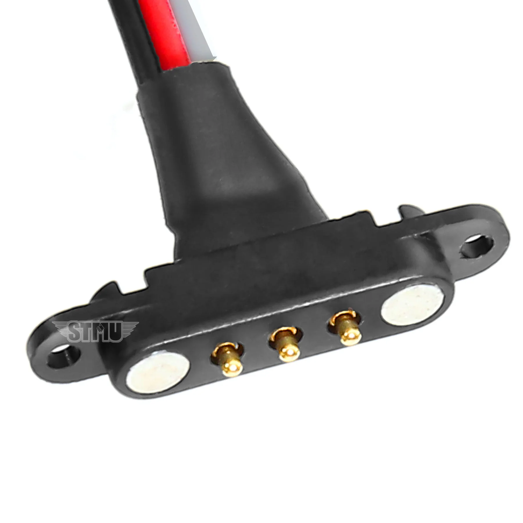 Zestaw lamp do modeli RC, magnetyczny kabel przedłużający, zestaw lamp do modeli, szybki demontaż i montaż karoserii samochodu za pomocą kabla magnetycznego.