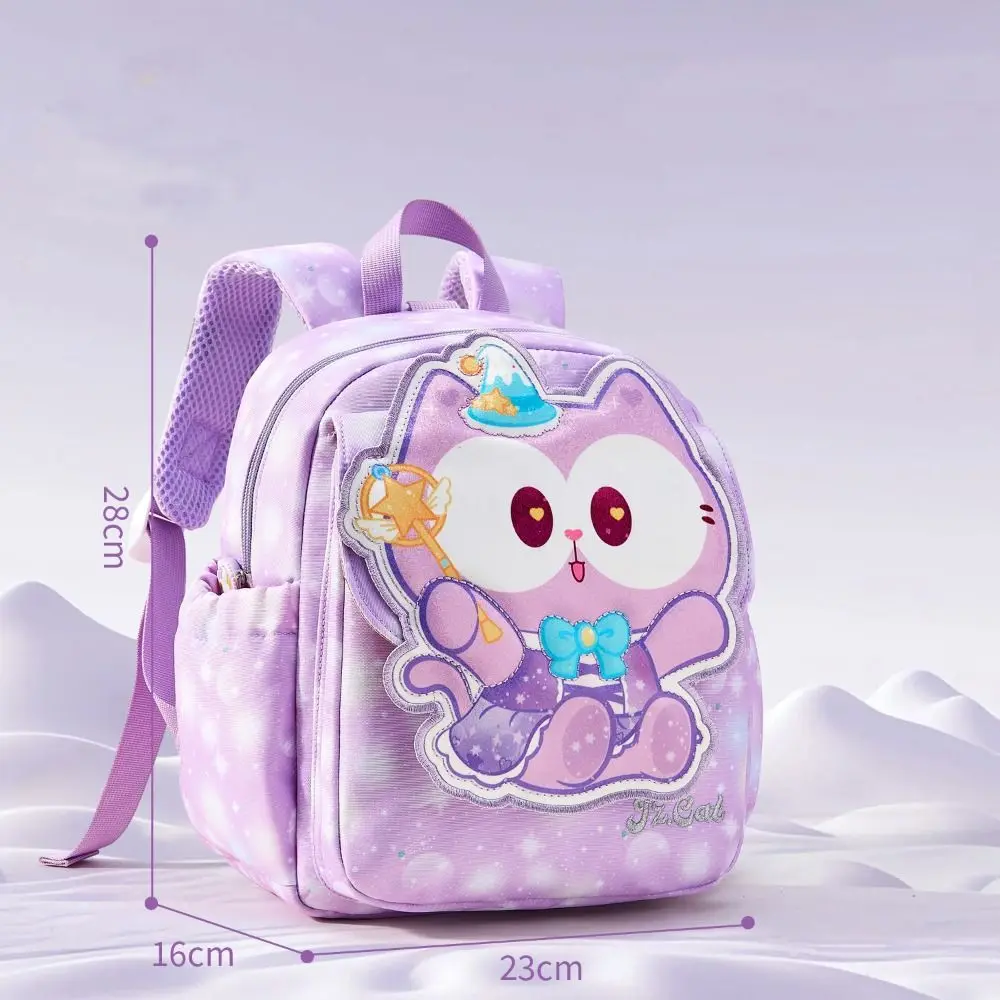 New Cute Backpack Kindergarten Cartoon Cat School Bag Creative Multifunction Kid Bag for Children