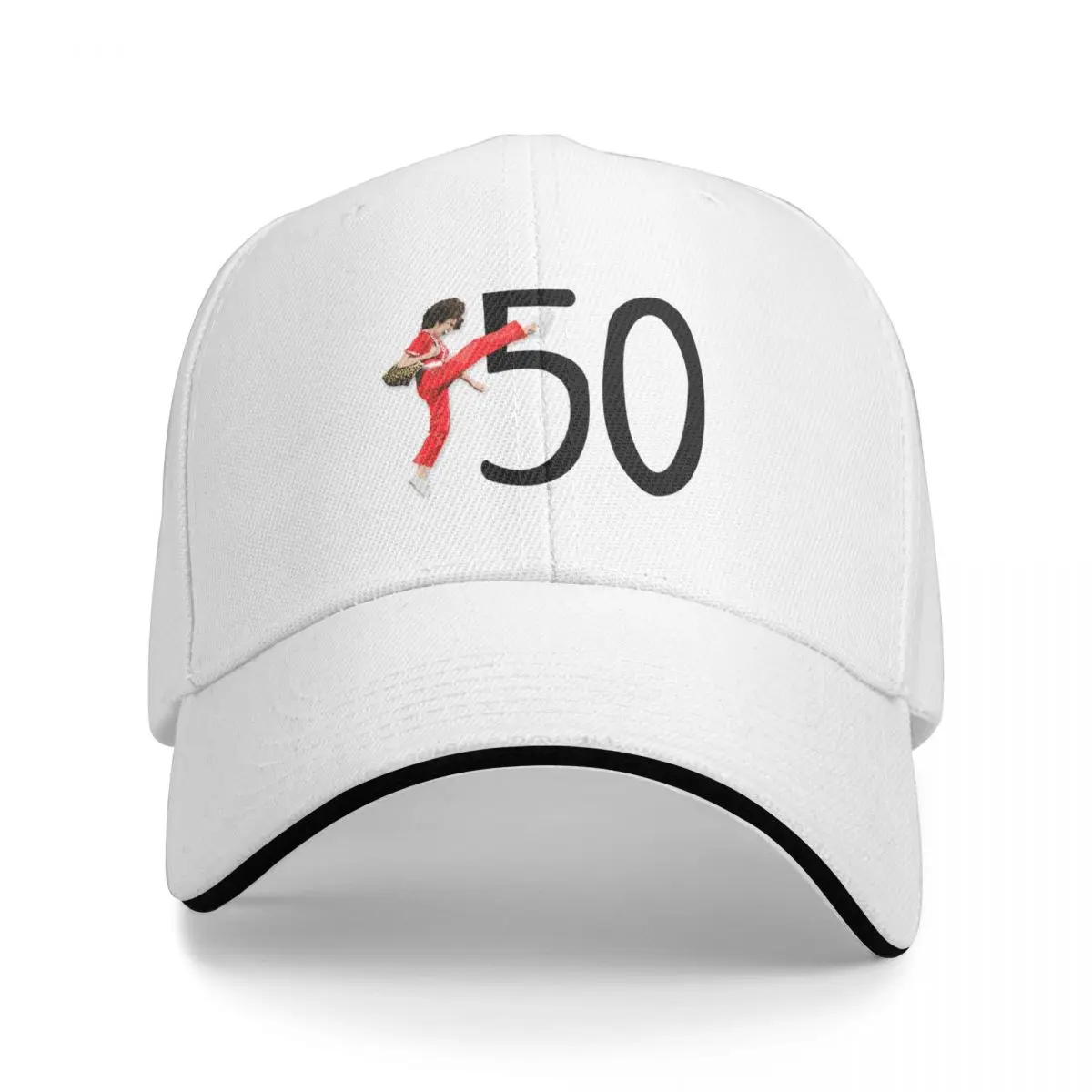 50 - Fifty Years Old Baseball Cap Luxury Brand Anime Hat Gentleman Hat Girl Men's