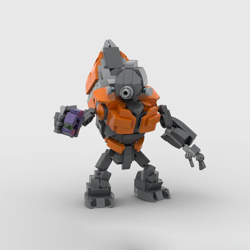 422PCS MOC DIY 교육 모델 빌딩 블록 HALOs 3 Grunt, 어린이와 성인을 위한 교육 장난감