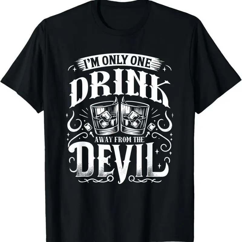 

Футболка One Western Whiskey Drink Away From Devil