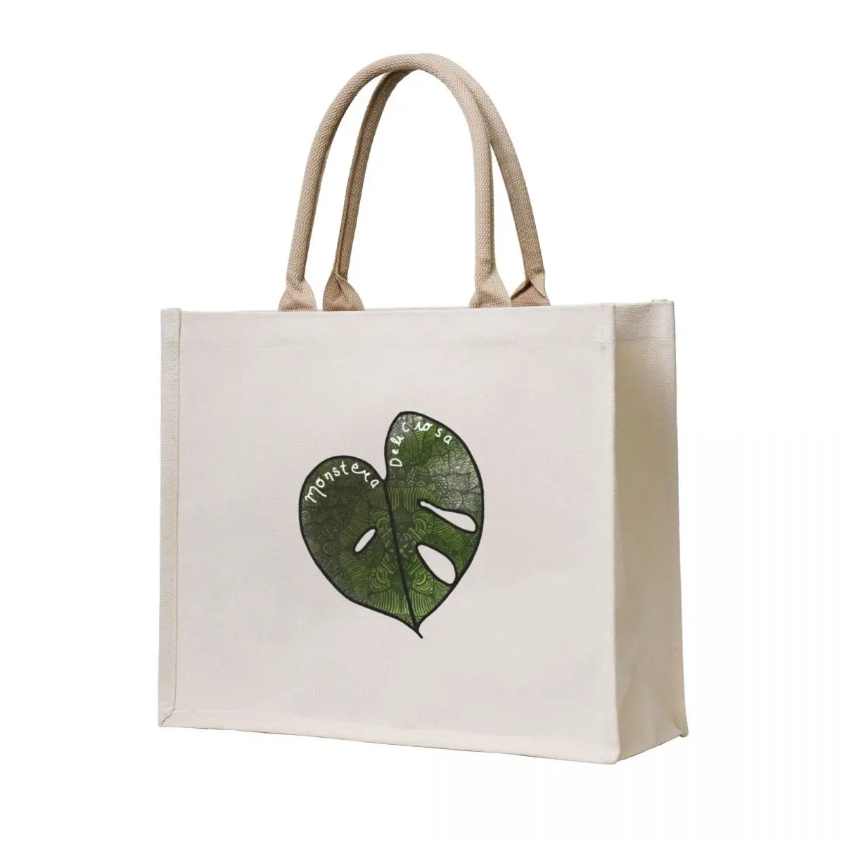 

Monstera Deliciosa Tote Bag canvas bags Women's handbag Cloth bags