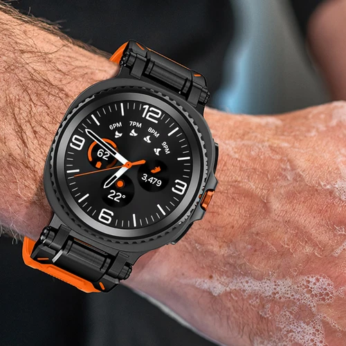 Imagen 2 del producto Correa de silicona para Samsung Galaxy Watch 8, 44mm, 40mm, para Galaxy Watch 8, correas clásicas de 46mm, Correa deportiva, pulsera de lujo